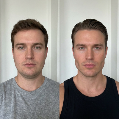 Before after result 1